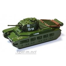 61-РТ Пехотный танк MK-II "Матильда" зеленый